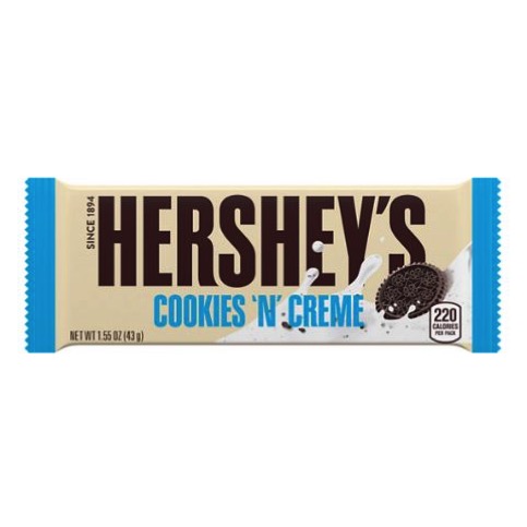Hershey Cookies n Creme Bar 1.55 Oz
