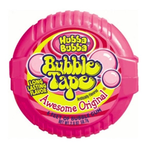 Tape Gum Hubba Bubba Original de 2 Oz