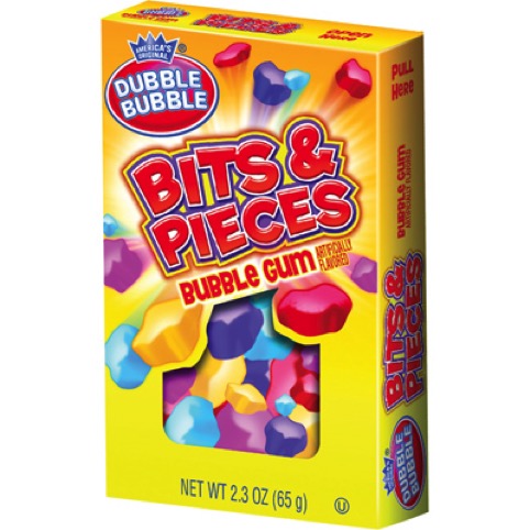 Dubble Bubble 2.3 Oz Bits & Pieces Bubble Gum
