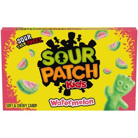 Sour Patch Watermelon Gummy Candy de 3.5 Oz