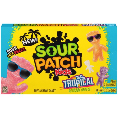 Sour Patch Kids Tropical Theater Box