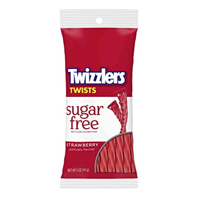 Twizzlers Strawberry SF Peg Bag de 5 Oz