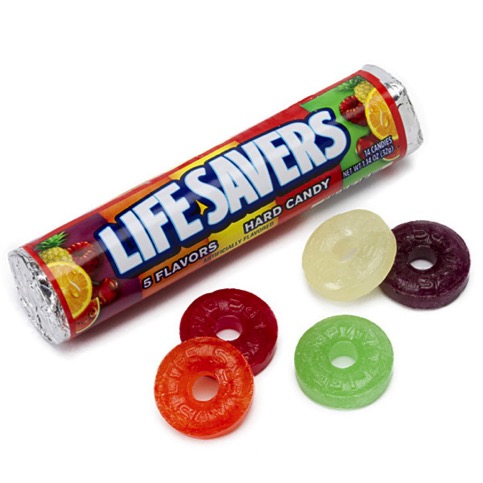 Lifesavers 5 Flavors Hard Candy