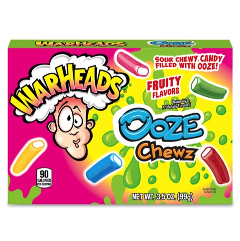 Warheads Ooze Chewz 3.5 oz