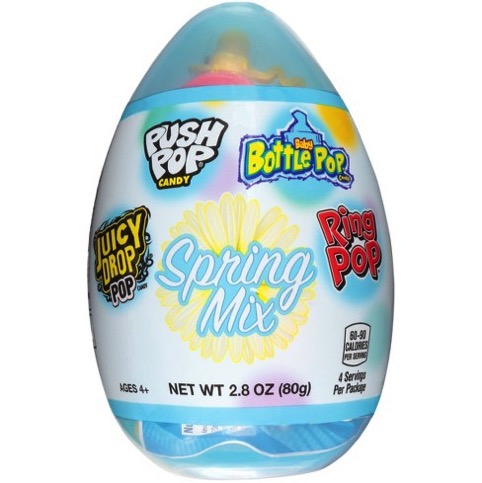Huevo Plástico Bazooka Spring Mix