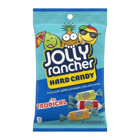 Jolly Rancher Hard Candy Tropical Flavor