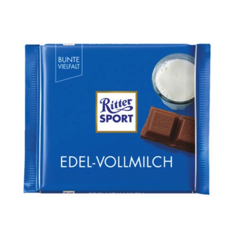 Ritter Sport Chocolate Con Leche Extrafino