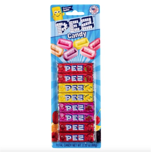 Pez Refill Sabor A Fruta