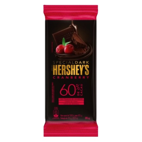 Chocolate Hershey’s Special Dark Cranberry 60%