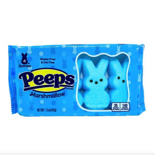 Peeps Bunny Blue 4 pzas
