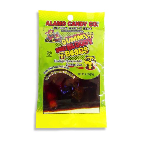 Gummy Bears In Chamoy And Chili