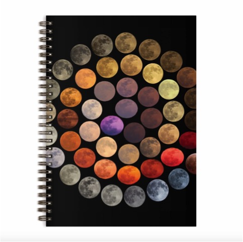 Cuaderno Colores De La Luna