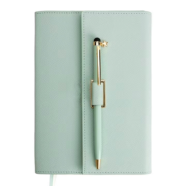 Cuaderno con Bolígrafo Verde