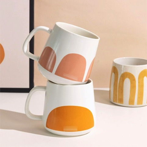 Taza Ceramica Boho