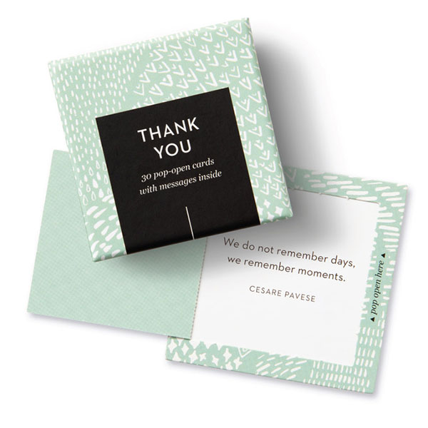 Set de Tarjetas Thoughtfulls Thank You