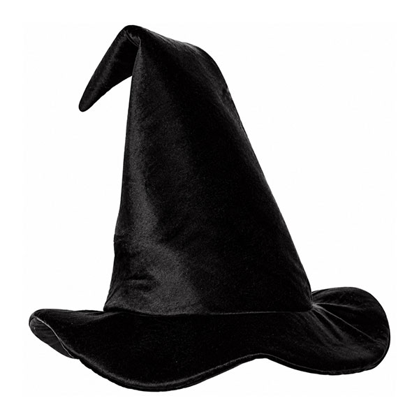 Sombrero de Bruja Satin-Soft Halloween