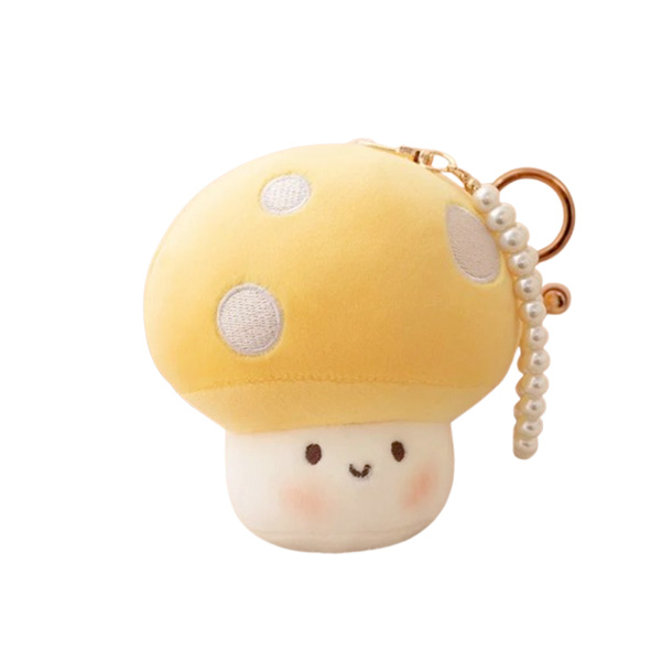 Llavero de Peluche Mushroom Yellow