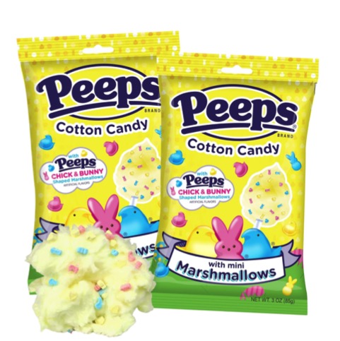 Peeps Cotton Candy With Marshmallows