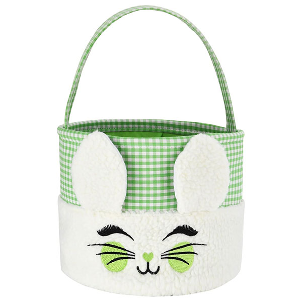 Canasta de Conejo de Pascua Verde