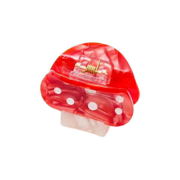 Mushroom Hair Clip