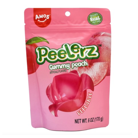 Peelerz Gummy Peach 6 oz