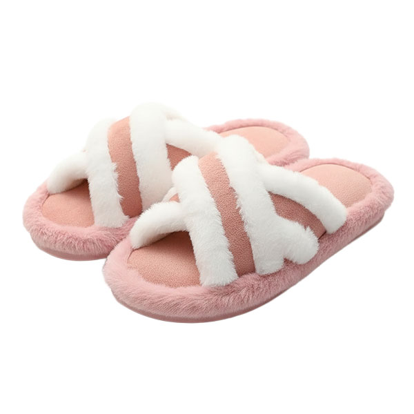 Pantuflas Fluffy Pink Medium