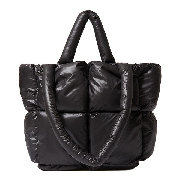 Puff Tote Bag Black