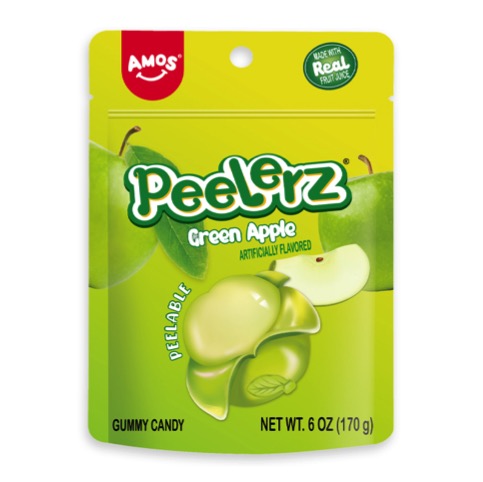 Peelerz Gummy Green Apple 6 oz