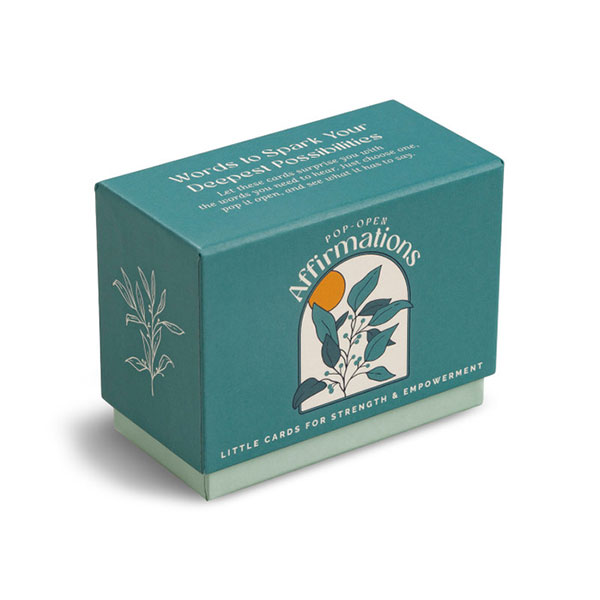 Set de Tarjetas "Pop Open Affirmations"