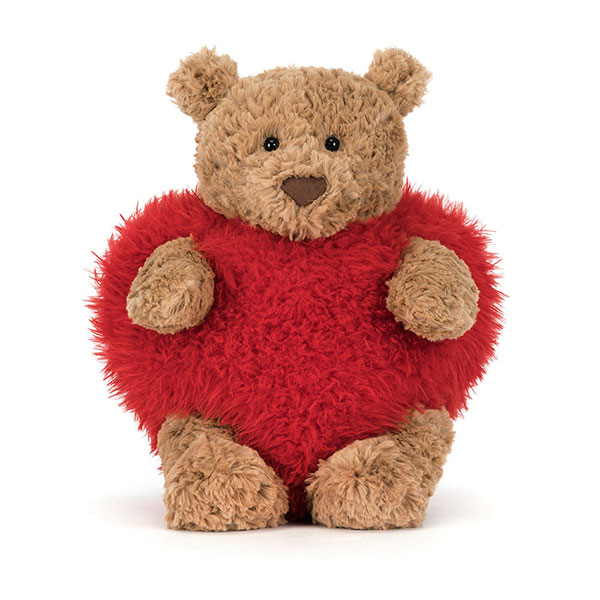 Peluche Jellycat Bartholomew Bear 'Heartthrob'