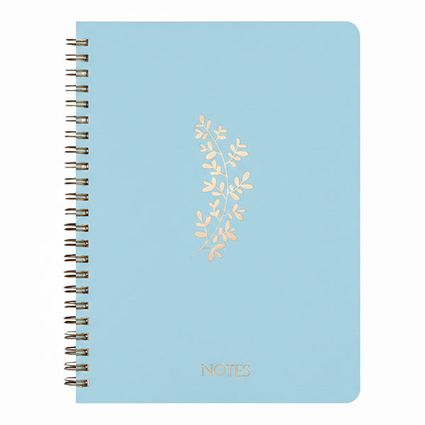 Cuaderno Espiral Celeste