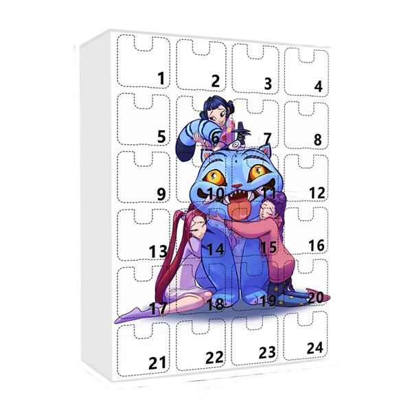 Calendario de Adviento K-Pop Demon Hunters