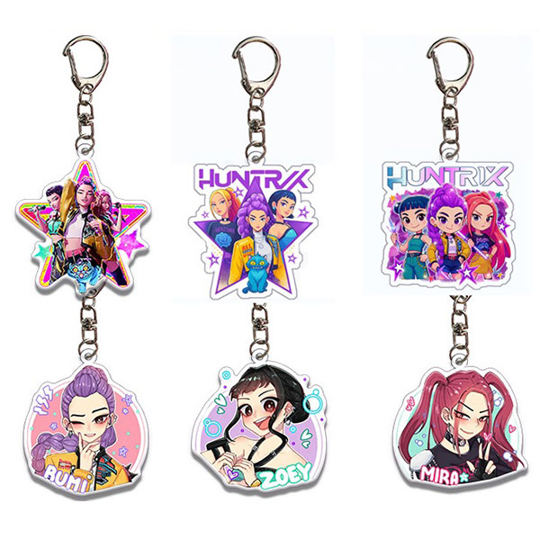 Llavero Acrílico Huntrix K-Pop