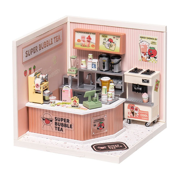 Kit de Mini Casa DIY Rolife – Double Joy Bubble Tea