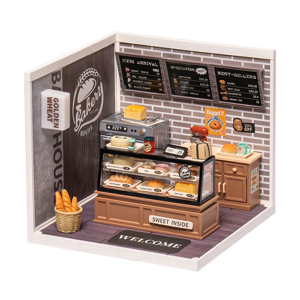 Kit de Mini Casa DIY Rolife - Wheat Bakery