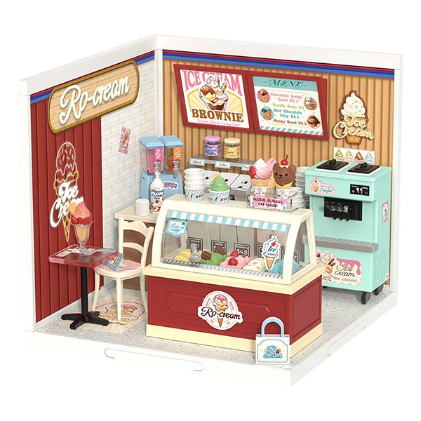 Kit de Mini Casa DIY Rolife – Flavorful Ice Cream