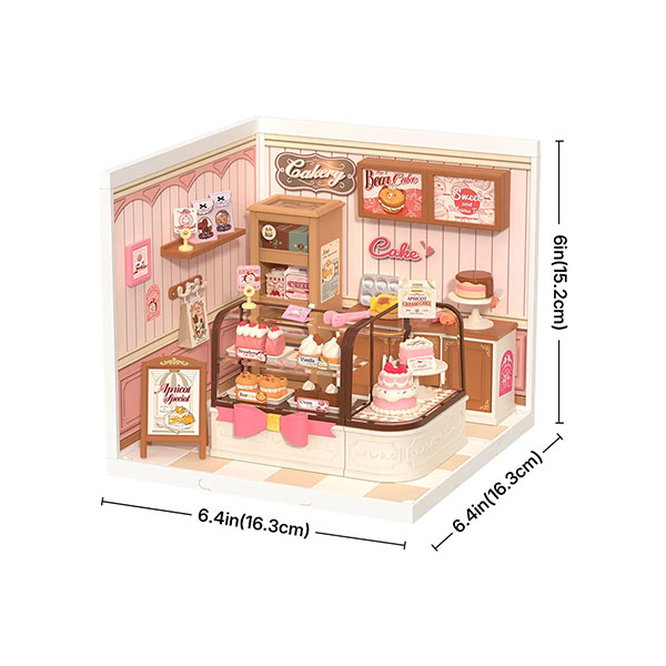 Kit de Mini Casa DIY Rolife – Tasty Cake Shop - Imagen 3