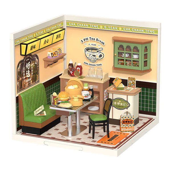 Kit de Mini Casa DIY Rolife - Hong Kong Bites Cafe