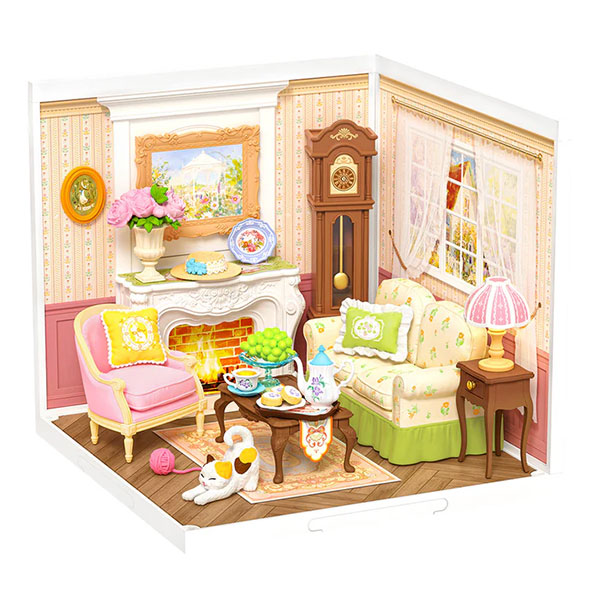 Kit de Mini Casa DIY Rolife - Holiday Tea Time