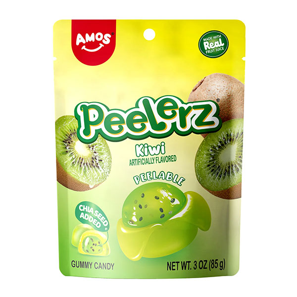 AMOS PEELERZ GUMMY KIWI  6 OZ