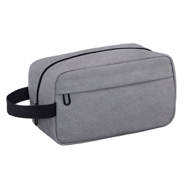 Estuche Gris con Asa Negra
