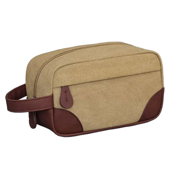 Estuche Khaki con Asa Chocolate