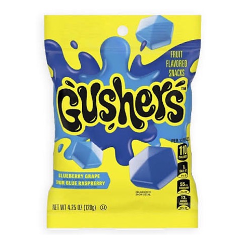 Gushers All Blue Peg Bag