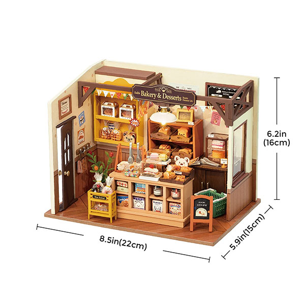 Kit de Mini Casa DIY Rolife – Becka's Baking House - Imagen 3