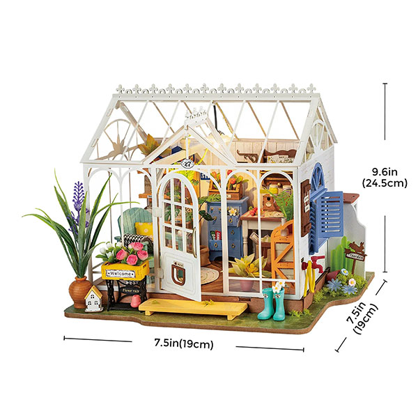 Kit de Mini Casa DIY Rolife – Dreamy Garden House - Imagen 3