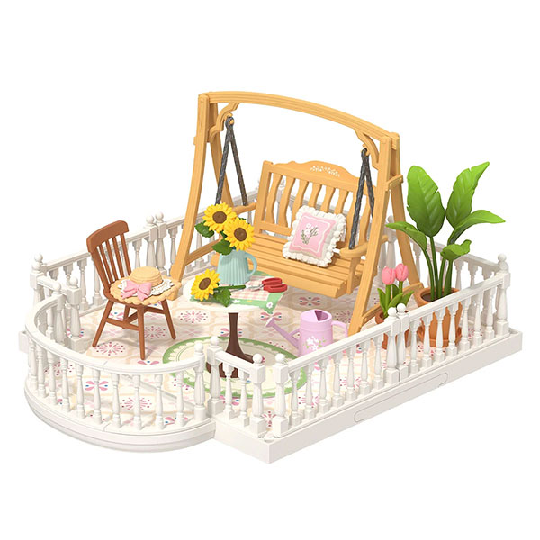 Kit de Mini Casa DIY Rolife – Sunny Break Terrace