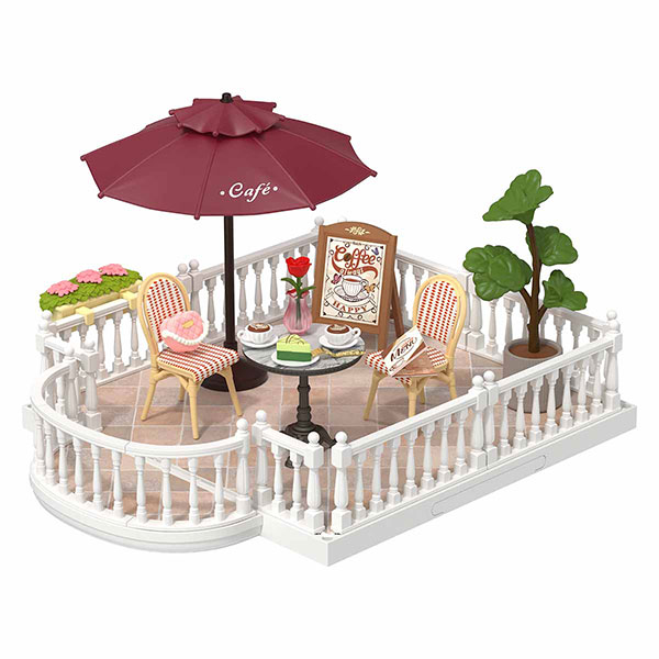 Kit de Mini Casa DIY Rolife – Chic Café Terrace