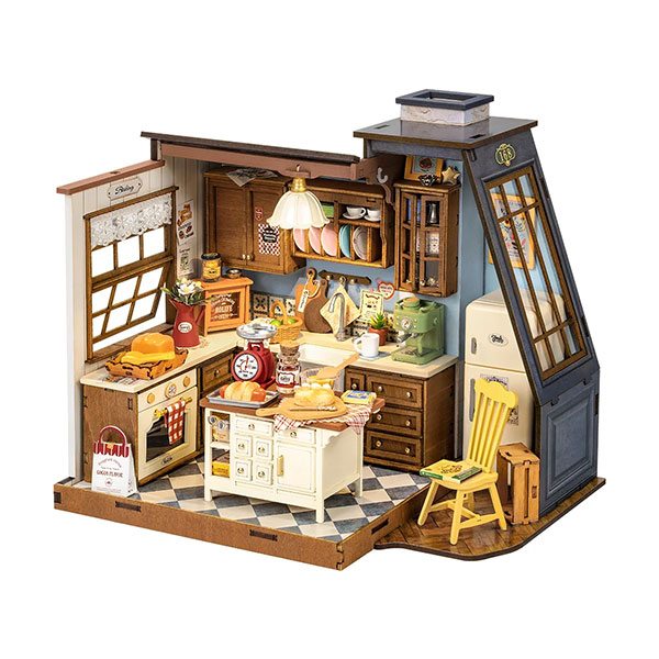 Kit de Mini Casa DIY Rolife – Baking Kitchen
