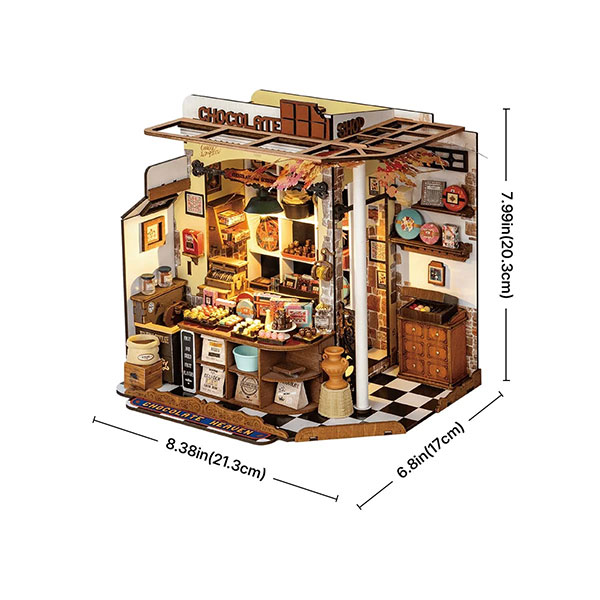 Kit de Mini Casa DIY Rolife – Henry's Chocolate - Imagen 3