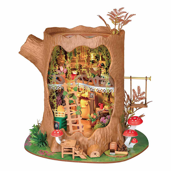 Kit de Mini Casa DIY Rolife – Fairytale Tree House